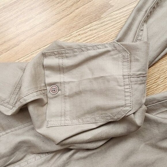 NWT Dayla Cargo Pants Linen Tencil Relaxed Fit Pants Level 99 Size 26" - Picture 9 of 10
